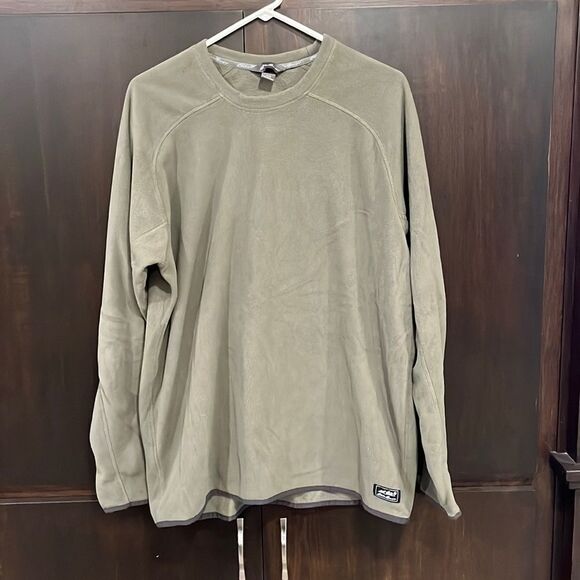 Eddie Bauer Crewneck Fleece Top Large - Picture 1 of 5